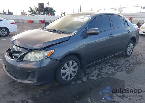 2011 Toyota Corolla Le z USA, uszkodzony, nr VIN JTDBU4EE4B9159207